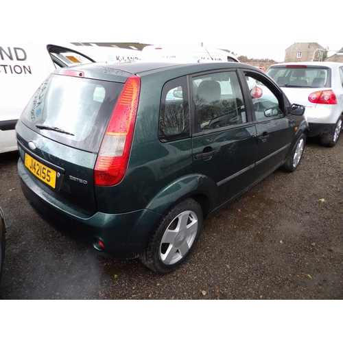 6 - A 2003 Ford Fiesta Zetec 1.4 five door hatchback J142155 (petrol/manual), odometer reading 60,675 mi... 