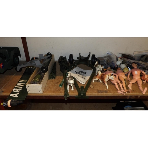 363 - An enormous collection of Action Man and Action Man vehicles, aircraft and accessories