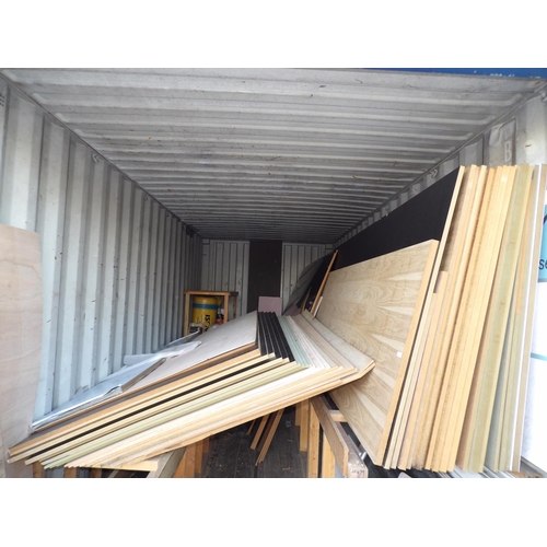 15 - A large and varied assortment of laminate and other sheeting