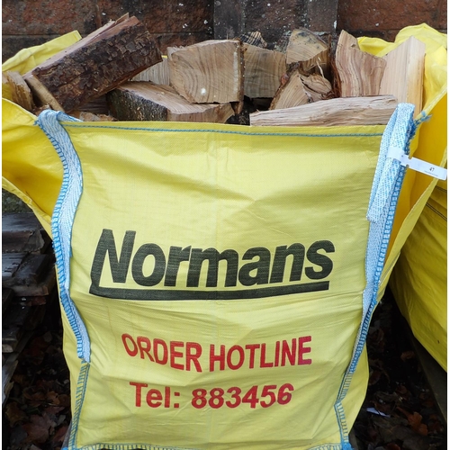 47 - A bulk bag of logs