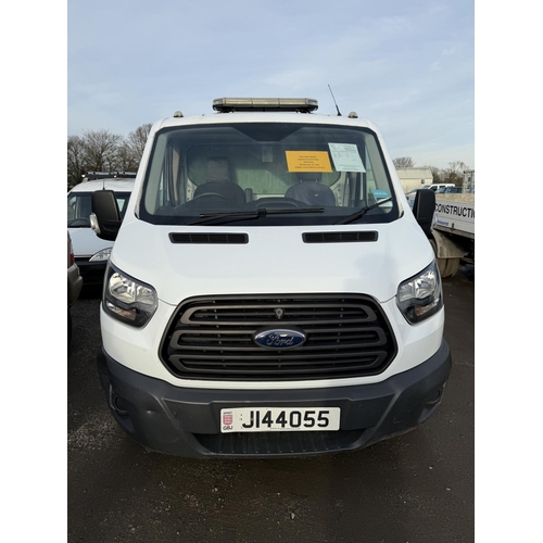 12 - A 2018 Ford Transit 350 2.0 TDCi tipper J144055 (diesel/manual) odometer reading 20,012 miles only -... 