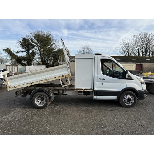 12 - A 2018 Ford Transit 350 2.0 TDCi tipper J144055 (diesel/manual) odometer reading 20,012 miles only -... 