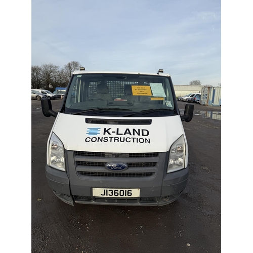 13 - A 2011 Ford Transit T330S Limited 2.4 TDCi Tipper (RWD) odometer reading 167,903 miles - Liquidator'... 