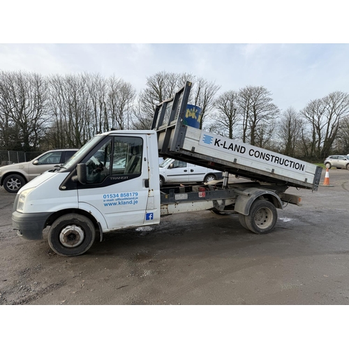 13 - A 2011 Ford Transit T330S Limited 2.4 TDCi Tipper (RWD) odometer reading 167,903 miles - Liquidator'... 