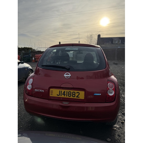 4 - A 2009 Nissan Micra N-Tec 1.2 five door hatchback J141882 (petrol/manual), odometer reading 67,933 m... 