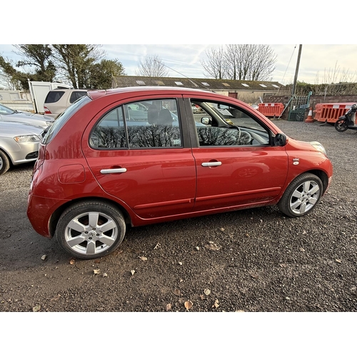 4 - A 2009 Nissan Micra N-Tec 1.2 five door hatchback J141882 (petrol/manual), odometer reading 67,933 m... 