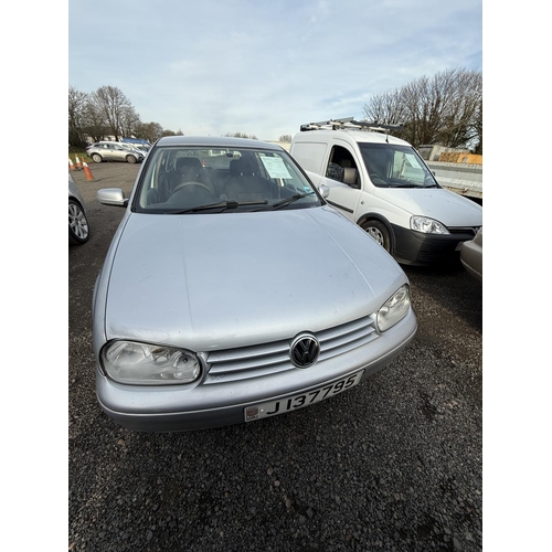 9 - A 2002 Volkswagen Golf GT 1.9 TDi five door hatchback J137795 (diesel/manual), odometer reading 94,1... 