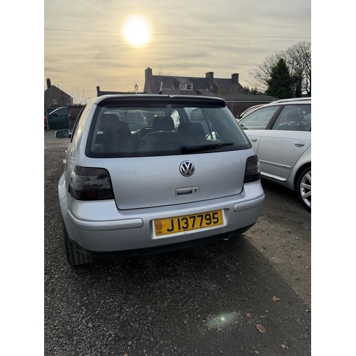 9 - A 2002 Volkswagen Golf GT 1.9 TDi five door hatchback J137795 (diesel/manual), odometer reading 94,1... 