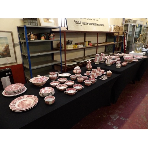 287 - A large assortment of Ironstone china