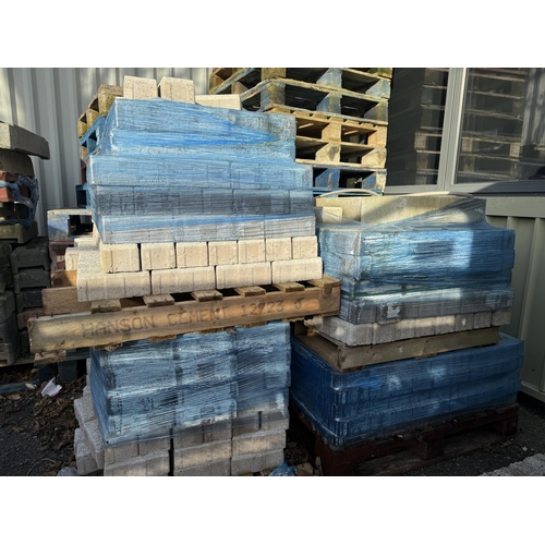 17 - Four pallets of brick pavers