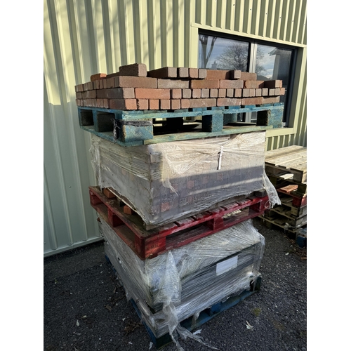 18 - Four pallets of brick pavers