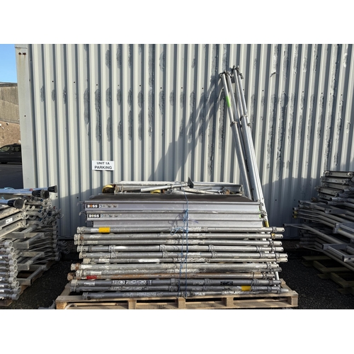 2 - A range of Boss Ladderspan aluminium scaffolding