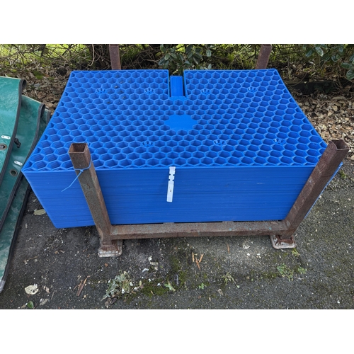 44 - A quantity of Hexguard brick guard screens