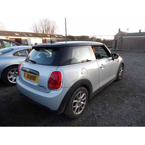 1 - A 2016 Mini Cooper D 1.5 TDi three door hatchback J108188 (diesel/manual), odometer reading 47,789 m... 