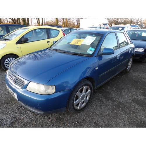 13 - A 2002 Audi A3 SE 1.9 TDi five door hatchback J67814 (diesel/manual), odometer reading 93,529 miles ... 