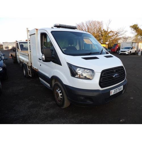 16 - A 2017 Ford Transit 350 2.0 TDCi tipper J13714 (diesel/manual), odometer reading 24,075 miles only -... 