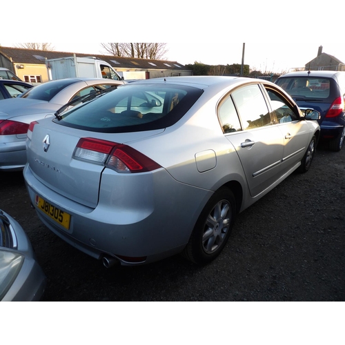 8 - A 2009 Renault Laguna Dynamique Eco2 2.0 dCi five door hatchback J81305 (diesel/manual), odometer re... 