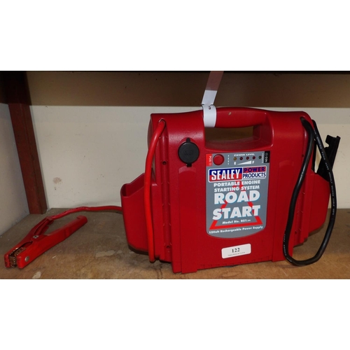 122 - A Sealey Roadstart portable engine starting system