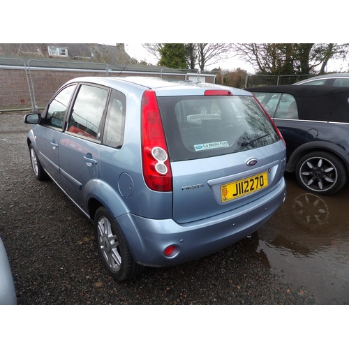 11 - A 2006 Ford Fiesta Ghia 1.4 five door hatchback J112270 (petrol/manual), odometer reading 77,214 mil... 