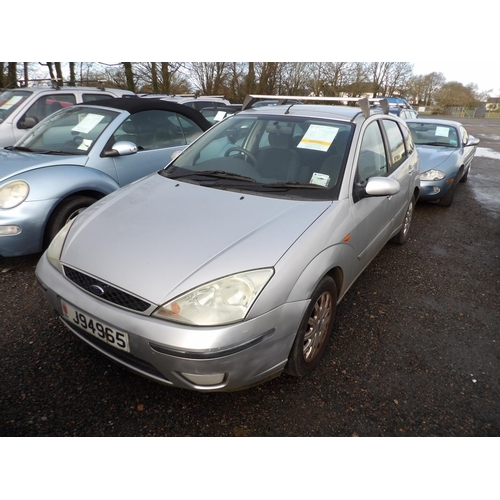 20 - A 2002 Ford Focus Ghia 1.6 five door hatchback J94965 (petrol/manual), intermittent issue with speed... 