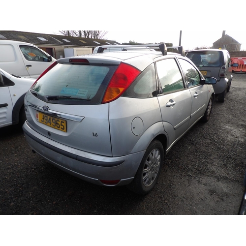 20 - A 2002 Ford Focus Ghia 1.6 five door hatchback J94965 (petrol/manual), intermittent issue with speed... 