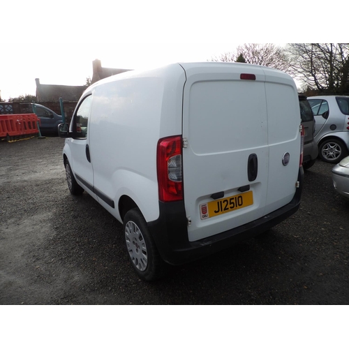 22 - A 2011 Fiat Fiorino 16V 1.2 Multijet small goods van J12510 (diesel/manual), odometer reading 123,84... 