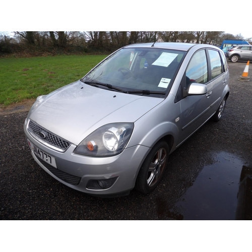 6 - A 2008 Ford Fiesta Climate 1.4 five door hatchback J114777 (petrol/manual), odometer reading 44,490 ... 