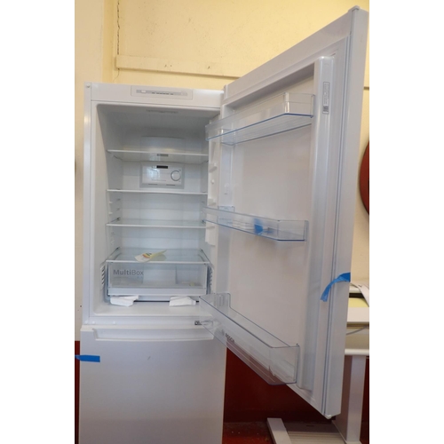 218 - A Bosch fridge freezer - new shop soiled