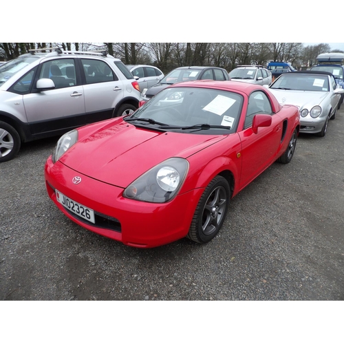 11 - A 2001 Toyota MR2 1.8 convertible roadster J102326 (petrol/automatic), odometer reading  36,307 mile... 