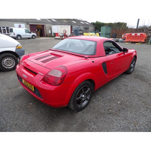 11 - A 2001 Toyota MR2 1.8 convertible roadster J102326 (petrol/automatic), odometer reading  36,307 mile... 