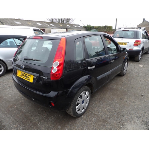 8 - A 2008 Ford Fiesta Style Climate 1.4 five door hatchback J115851 (petrol/manual), odometer reading 9... 