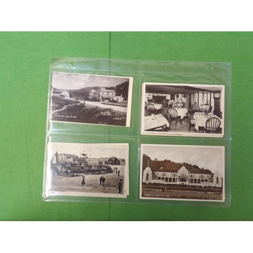 258 - A collection of vintage postcards pertaining to Jersey