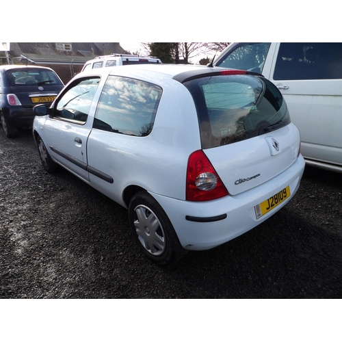 10 - A 2008 Renault Clio Campus 1.2 three door hatchback J28109 (petrol/manual), odometer reading 100,264... 