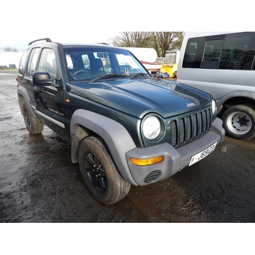 17 - A 2001 Chrysler Jeep Cherokee 2.5 CRD Sport SUV J69123 (diesel/manual), odometer reading 105,325 mil... 