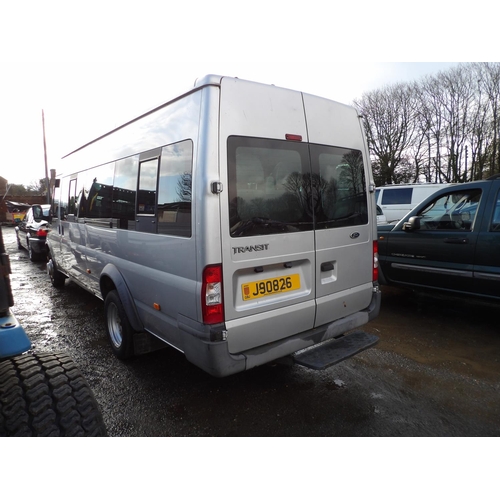 19 - A 2013 Ford Transit T430 2.2 TDCi seventeen seat minibus (RWD) J90826 (diesel/manual), odometer read... 