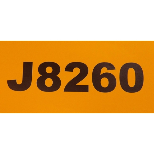 1 - J8260 - A four digit registration mark assigned to a 1999 Toyota Yaris of insignificant value