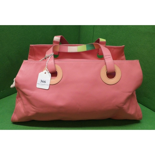 366 - A Radley handbag finished in pink