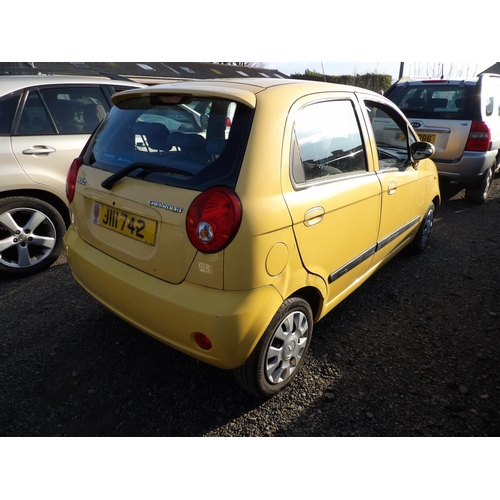 12 - A 2007 Chevrolet Matiz 1.0 SE five door hatchback J111742 (petrol/manual), odometer reading 17,759 m... 