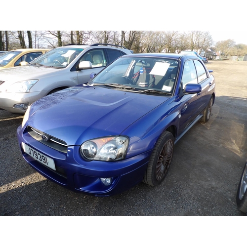 17 - A 2003 Subaru Impreza 2.0 four door saloon J79391 (petrol/manual), odometer reading 77,962 miles