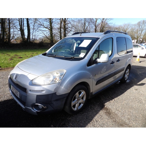 3 - A 2012 Peugeot Partner Tepee Outdoor 1.6 HDi MPV J67393 (diesel/manual), odometer reading 69,198 mil... 