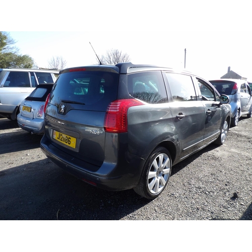 6 - A 2012 Peugeot 5008 Allure 1.6 HDi MPV J121186 (diesel/manual), odometer reading 72,444 miles