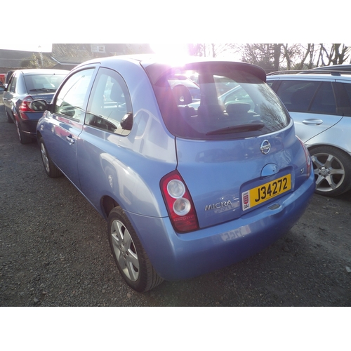 16 - A 2005 Nissan Micra SX 1.2 three door hatchback J34272 (petrol/manual), odometer reading 168,573 mil... 