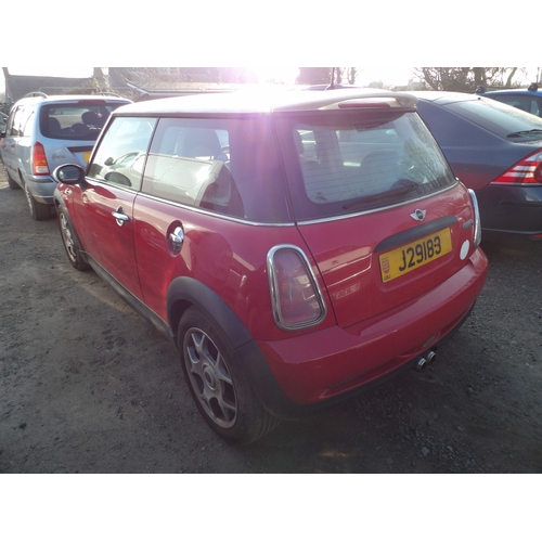 19 - A 2002 Mini Cooper S 1.6 three door hatchback J29183 (petrol/manual), odometer reading 80,541 miles