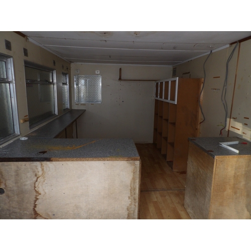 27 - A portacabin site office 5.5m x 2.7m