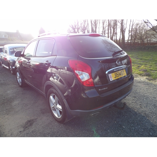 5 - A 2015 SSangyong Korando 2.0 ELX4 2.0 TDi SUV J151487 (diesel/automatic), odometer reading 35,314 mi... 