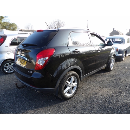 5 - A 2015 SSangyong Korando 2.0 ELX4 2.0 TDi SUV J151487 (diesel/automatic), odometer reading 35,314 mi... 