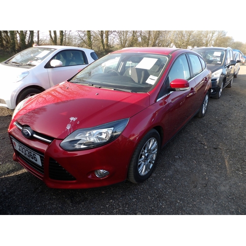 7 - A 2012 Ford Focus Titanium 2.0 TDCi five door hatchback J33366 (diesel/automatic), odometer reading ... 