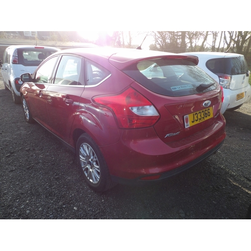 7 - A 2012 Ford Focus Titanium 2.0 TDCi five door hatchback J33366 (diesel/automatic), odometer reading ... 