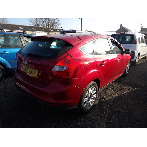 7 - A 2012 Ford Focus Titanium 2.0 TDCi five door hatchback J33366 (diesel/automatic), odometer reading ... 