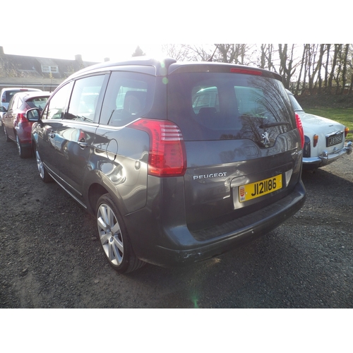 8 - A 2012 Peugeot 5008 Allure 1.6 HDi MPV J121186 (diesel/manual), odometer reading 72,444 miles